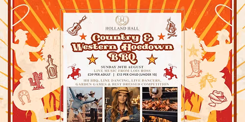 Country & Western Hoedown BBQ at Holland Hall