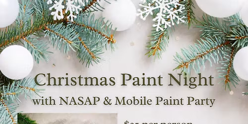 Christmas Paint Night
