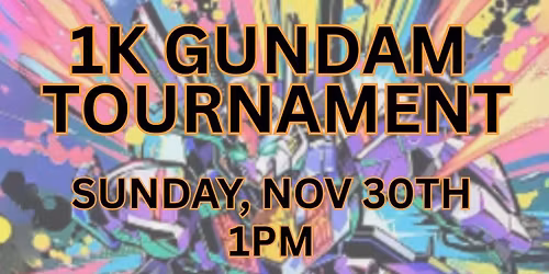 Bandit's 1K Gundam Tournament