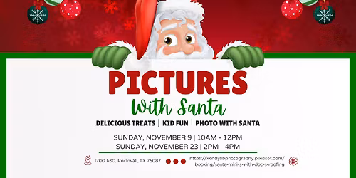 Santa Pics with Doc's Roofing