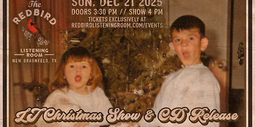LJ Christmas Show and CD Release @ The Redbird - 4 pm