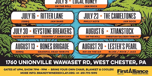 Brandywine Red Clay Alliance Summer Music Series