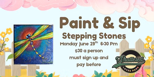 Sip & Paint Stepping Stone at Shattered 