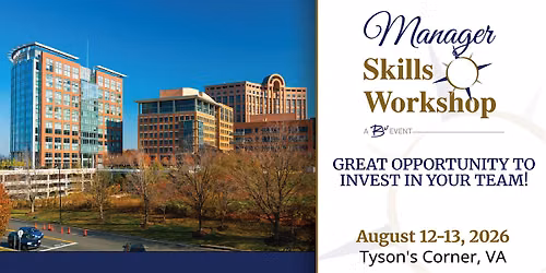 Manager Skills Workshop - Tyson's Corner