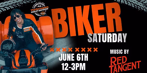 BIKER SATURDAY - Featuring RED TANGENT
