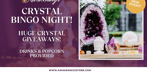 Crystal Bingo Night at Awakenings of Omaha!