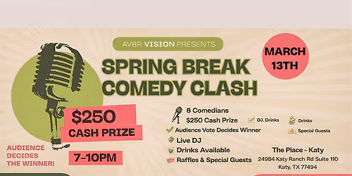 SPRING BREAK COMEDY CLASH