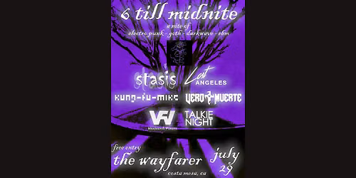 Stasis, Lost Angeles, Kung Fu Mike, Vero Muerte, Weekend Fixers and more