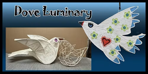 Procession Olympia: Wet Cane Luminary Doves (2 sessions)