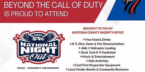 Kootenai County Sheriff’s Office National Night Out
