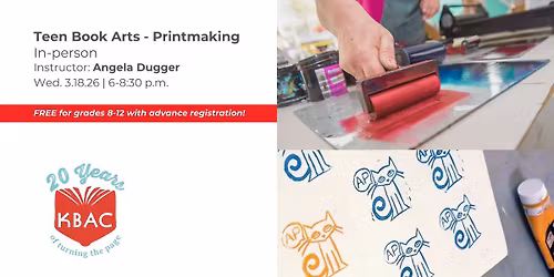 Teen Book Arts Program \u2013 Printmaking