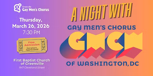 A Night With The Gay Men's Chorus of Washington, DC