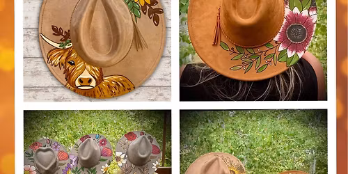 Painted Hat Fundraiser for Horse Sense.