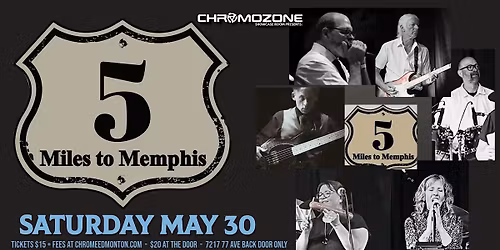 5 MILES TO MEMPHIS