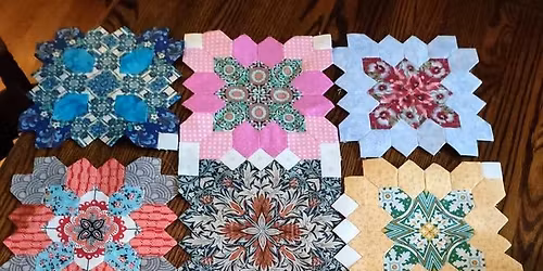 English Paper Piecing - Patchwork of the Crosses with Marnet