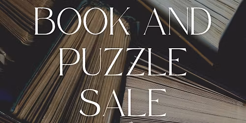 Book and Puzzle Sale! 