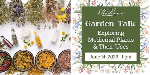 Garden Talk: Exploring Medicinal Plants & Their Uses