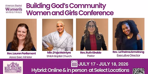 Building God's Community Women and Girls Conference