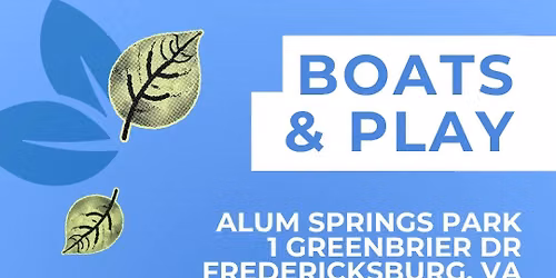 Boats & Play at Alum Springs - F-Burg