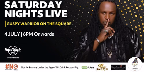 Saturday Nights Live with Guspy Warrior