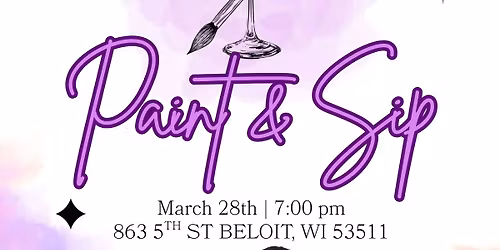 Paint & Sip Night at Maxine's Social