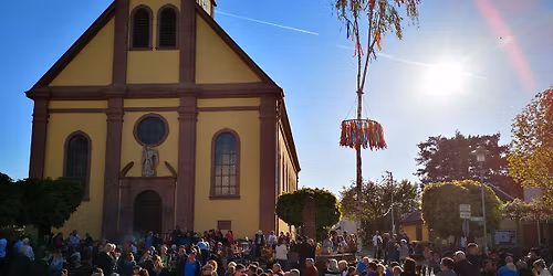 Maibaumaufstellung Hagenbach 