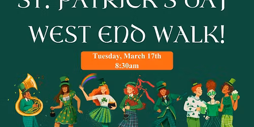 St. Patrick\u2019s Day West End Walk