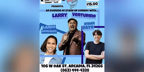 Larry Venturino, Lando Gonzalez, & Ethan Dayo in Arcadia!