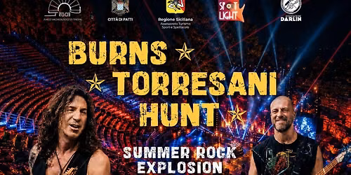 Stef Burns, Andrea Torresani e Will Hunt @ Teatro Greco di Tindari (ME)