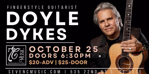 Fingerstyle Guitarist Doyle Dykes