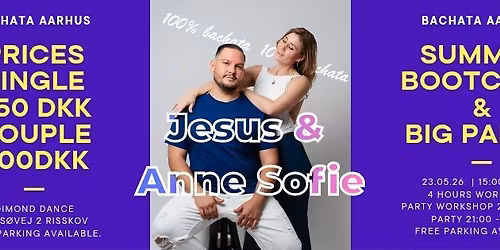Bachata Bootcamp with Jesus & Anne Sofie 
