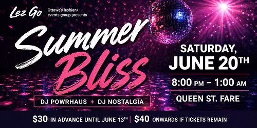Summer Bliss - June 20, 2026