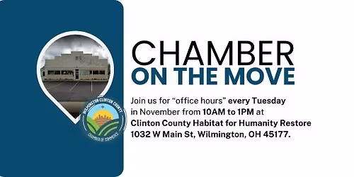  Chamber on the Move: Office Hours at the Clinton County Habitat for Humanity ReStore