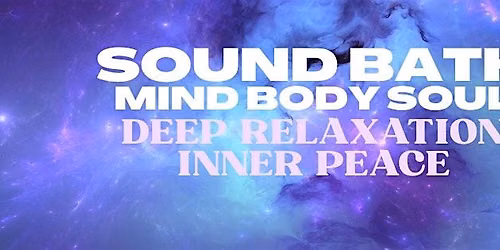 SOUND HEALING IMMERSION TO PEACE