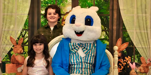 Photos with the Easter bunny \ud83d\udc30