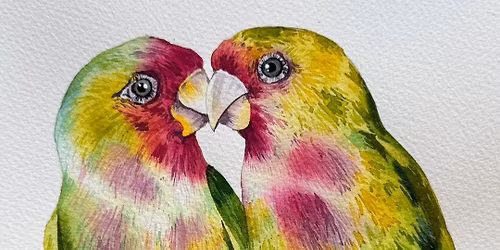 Love Birds Watercolour Workshop with Rita Gould 
