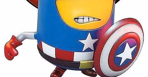 Dinner with Captain America Minion