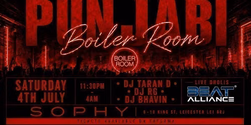 Punjabi Pulse Boiler Room