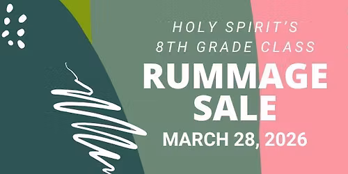 8th Grade Rummage Sale
