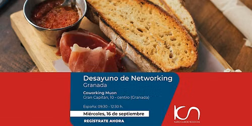 KCN Desayuno de Networking Granada - 16 de septiembre