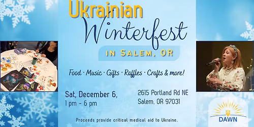 Ukrainian Winterfest in Salem, OR