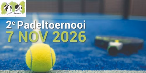 Padeltoernooi Liever Sportiever 2026