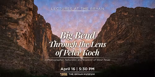 Lectures at The Bryan