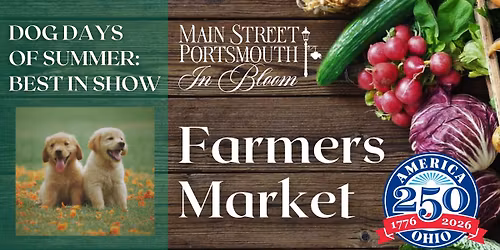 MSPIB Farmers Market - Dog Days of Summer