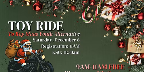 Pictures with Santa + Toy Ride 