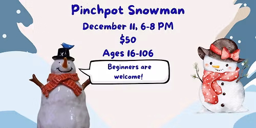 Pinchpot Snowman