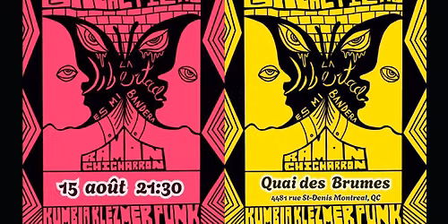 Kumbia Klezmer Punk | Mariposas Gal\u00e1cticas (Philly) X Ramon Chicharron en Montr\u00e9al