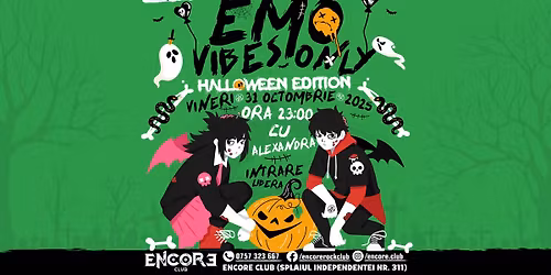 Emo Vibes Only in Encore Club \u2013 Halloween Edition