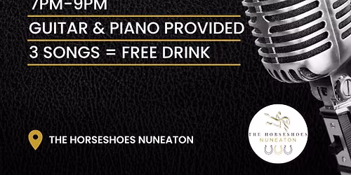Open Mic Night @ The Horseshoes Nuneaton