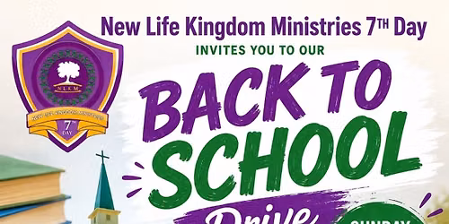 NLKM 7th Day Back to School Drive